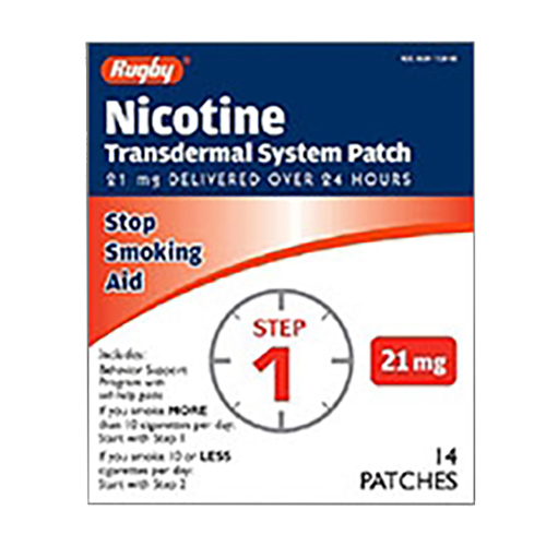 PH316 - PATCH NICOTINE 21MG STEP 1 (14/BX 24BX/CS)